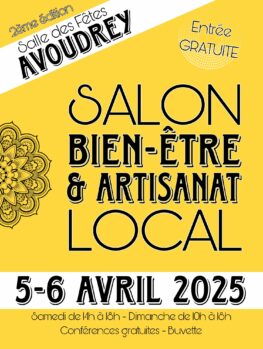 Affiche salon bien-être_Mylène GUILLOT Magnétiseuse Rebouteuse Relaxologue Energéticienne spirituelle