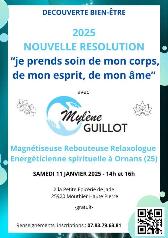 Découverte Bien-Être_Mylène GUILLOT Magnétiseuse Rebouteuse Relaxologue Energéticienne spirituelle